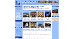 Desktop Screenshot of pragueexperience.com